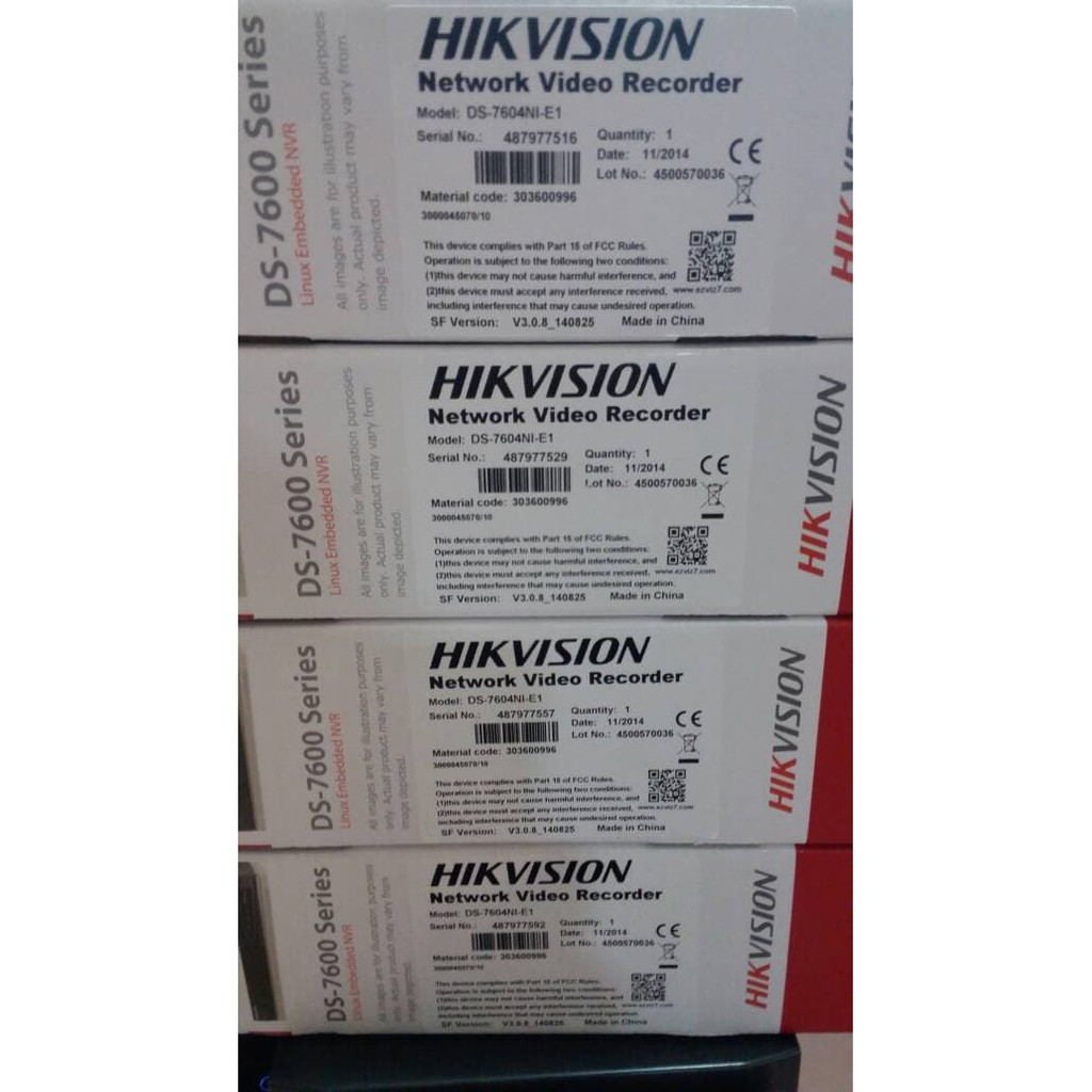 NVR HIKVISION DS-7604NI-E1 4ch 2MP 4MP