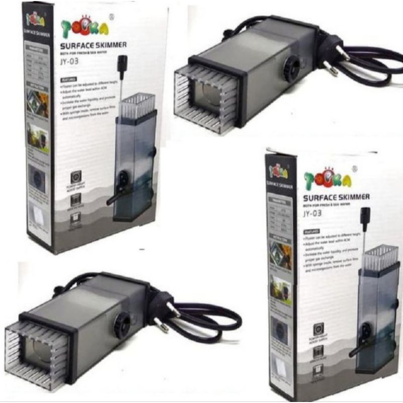 TOPKA SURFACE SKIMMER JY 03 SKIMMER AQUARIUM AQUASCAPE
