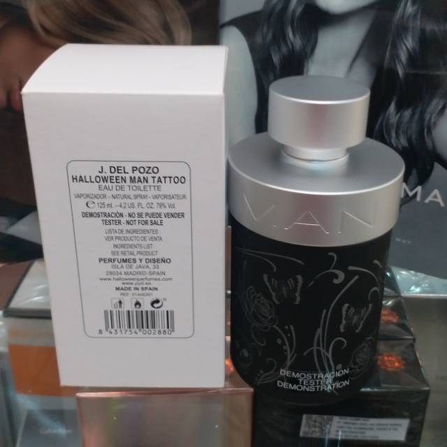 Original Parfum Halloween Man Tattoo Tester Shopee Indonesia