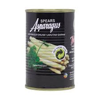 Narcissus Cut Asparagus Pendek Dalam Kaleng 430gr