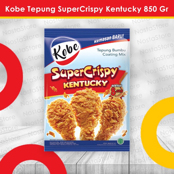 

Tepung Super Crispy Kobe 850 Gr