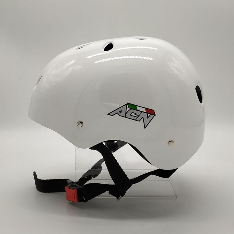 [COD] Helm Sepeda ACN MURAH !! ( Sepeda / Sepeda Lipat / Sepatu Roda / Skuter / Skate )-Putih