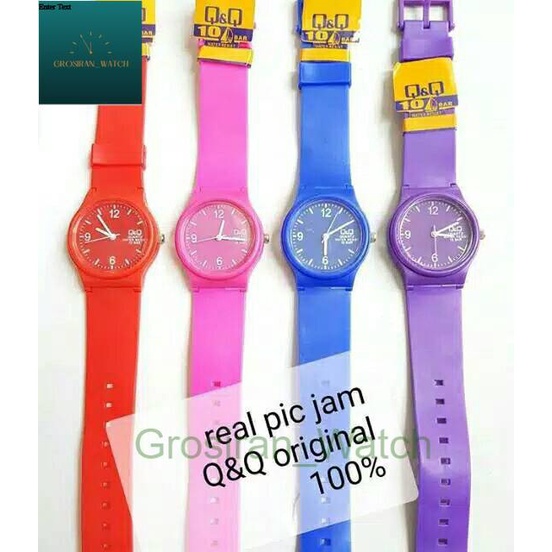 Hot Sale Jam Tangan Anti Air Q&amp;Q jelly drink strap rubber [G_W]