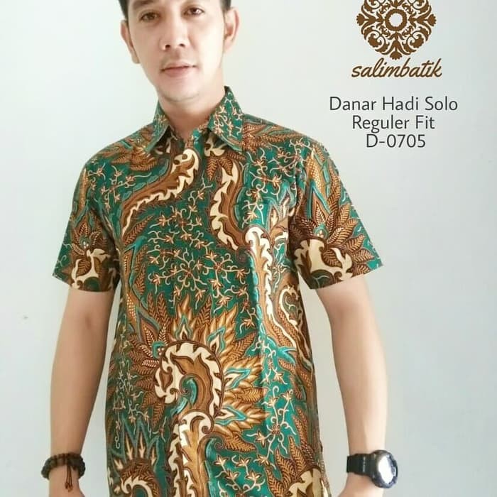 Promo Hem Batik Pria Danar Hadi Asli Solo Diskon