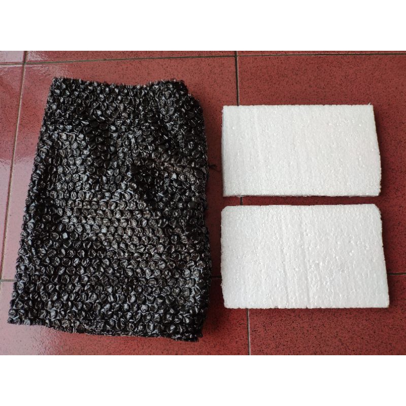 

Tambahan packing sterofoam / bubble wrap / kresek penutup bungkus