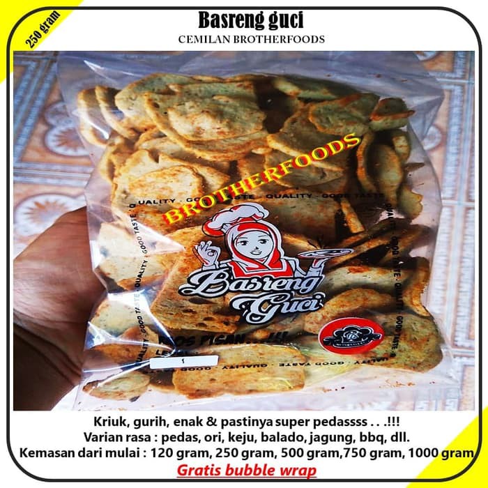 

CEMILAN PEDAS BASRENG VARIAN RASA 250 GRAM