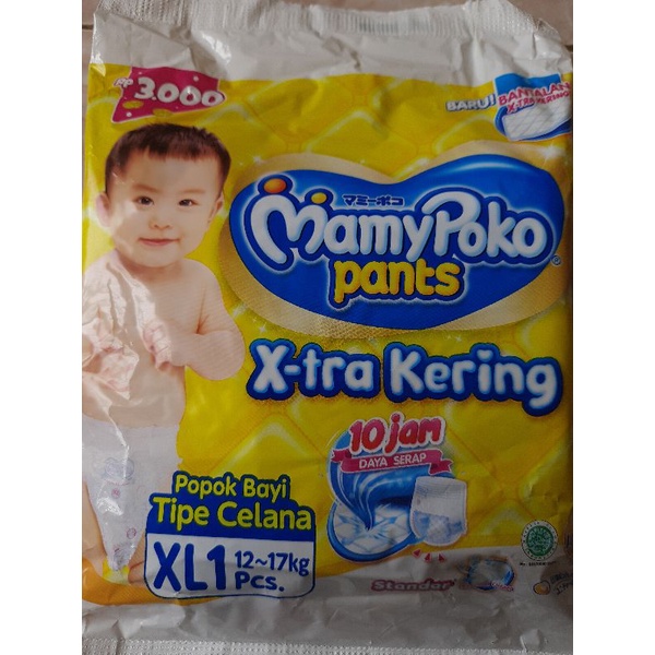 MAMYPOKO EXTRA KERING 1 karton isi 120pcs M/L/XL/XXL