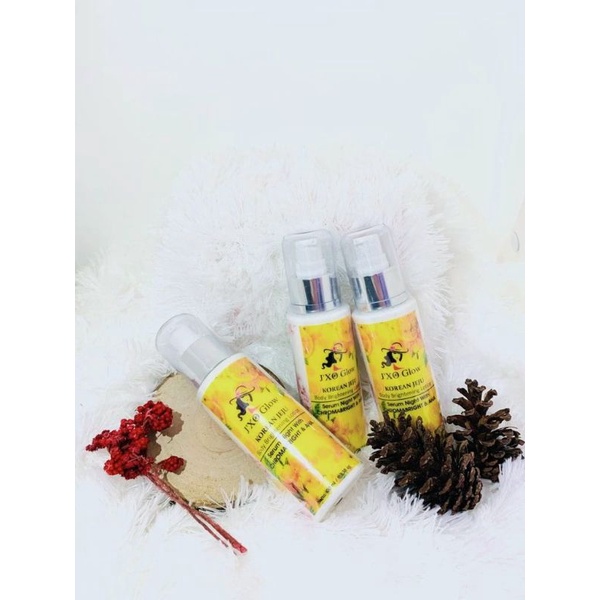 Hand Body Whitening Korean Jeju J'XO Glow  Night with AHA & Chromabright Serum
