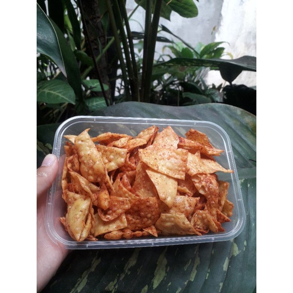 

KERIPIK PANGSIT PEDES | KERIPIK PANGSIT MURAH| CAMILAN PEDAS |