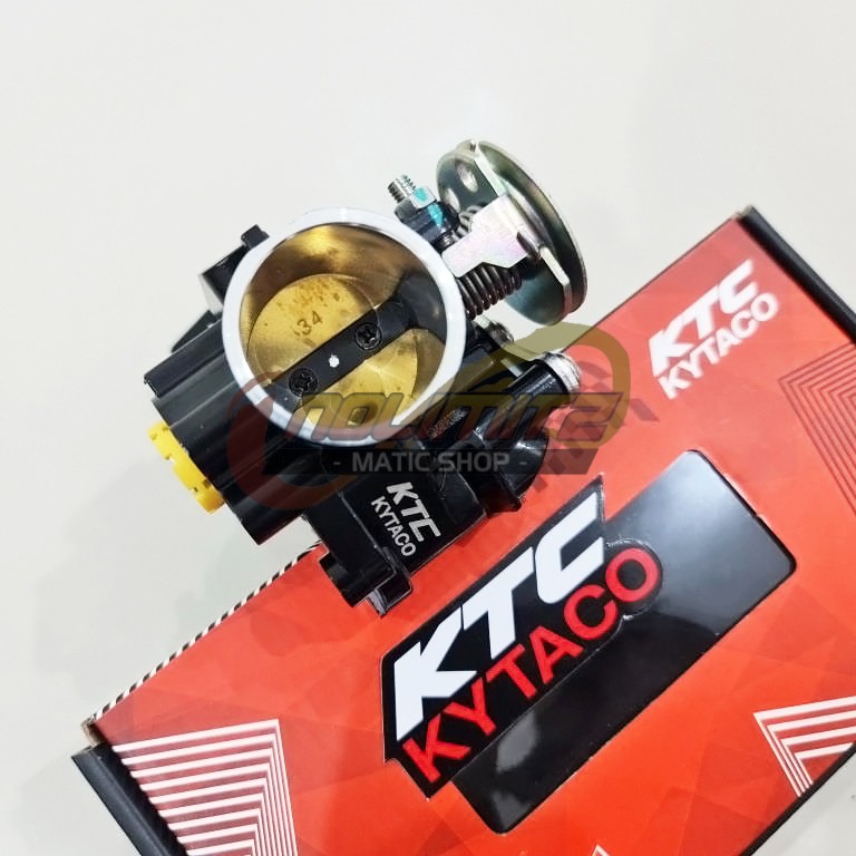 Throttle Body Pipa Gas Hawa Udara KTC Kytaco Racing 34mm Yamaha NMAX