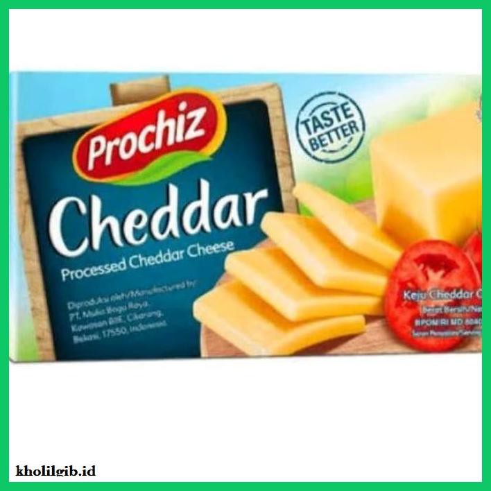 

Ujekujek- Cheese Keju Prochiz Gold Cheddar 170Gr Processed Cheddar Cheese - Prochiz Cheddar