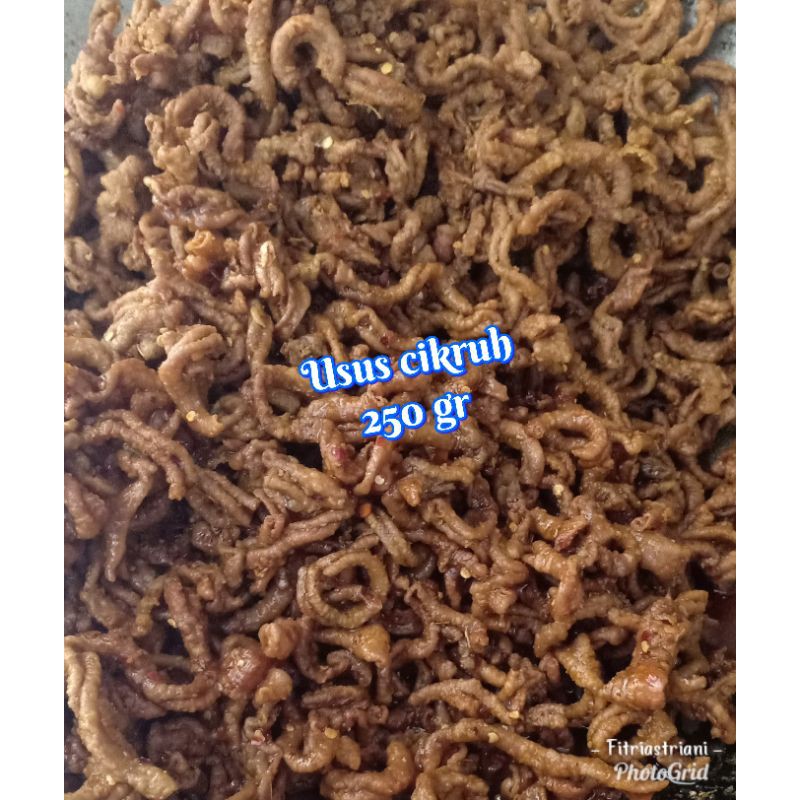 

Usus ayam cikruh kemasan 250 gram