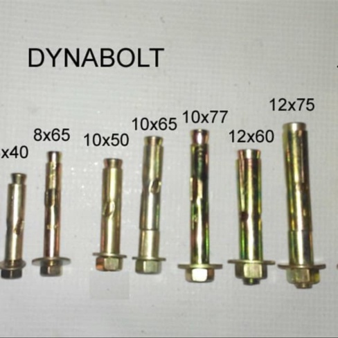 Stock Terbatas Dynabolt kuning Wowo 10 x 65 dynabolt 10 x 60 dinabol 10x60 Tools global
