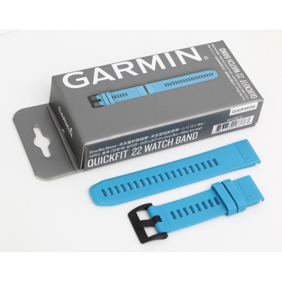 Garmin Band Strap Garmin Fenix 5 (Quickfit 22) Original Cirrus Blue