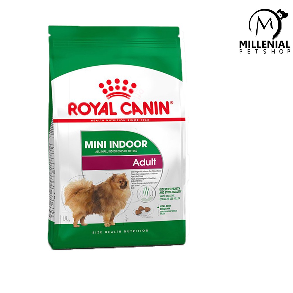 Royal canin mini indoor adult 3kg / makanan anjing dewasa 3kg