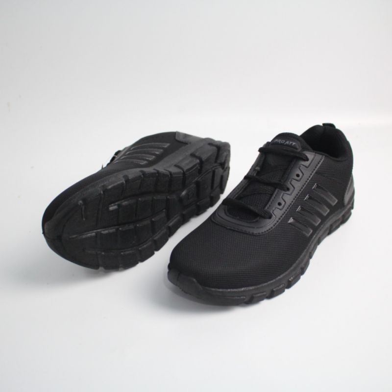 SEPATU SEKOLAH HITAM POLOS MEREK PRO ATT MODEL PENDEK / SEPATU SEKOLAH / SEPATU POLOS