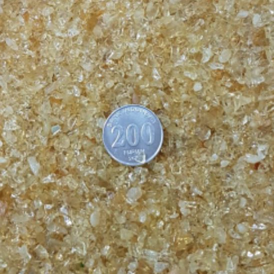 Bahan Orgonite - Batu Kristal Natural Citrine