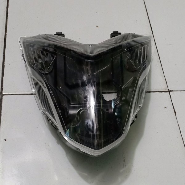 lampu depan reflektor head lamp sonic 150 new non led atau kosongan