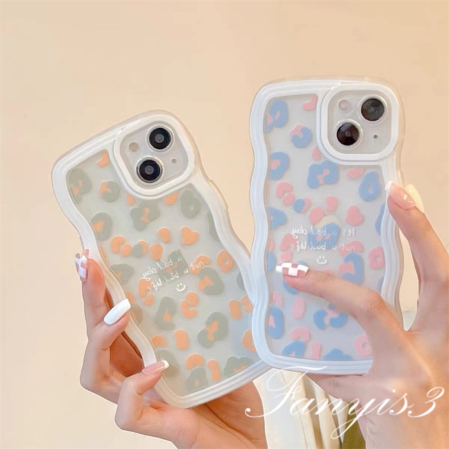 Compatible For iPhone 14 13 12 11 Pro Max X XR Xs Max 8 7 6 6s Plus SE 2020 Soft Case TPU Transparan Motif Hati Untuk