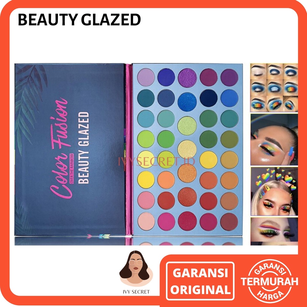 Beauty Glazed Color Fusion 39 Color Eyeshadow Beauty Glazed Eyeshadow Pallete Beauty Glazed Eyeshadow Palette Beauty Glazed Eye Shadow Beauty Glazed