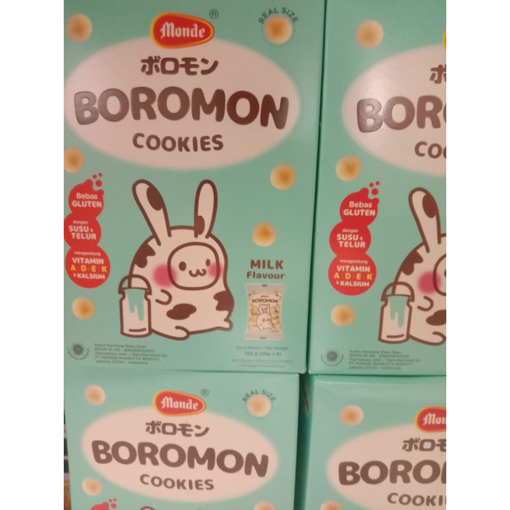 

Monde Boromon Cookies Milk Flavour 120 gr