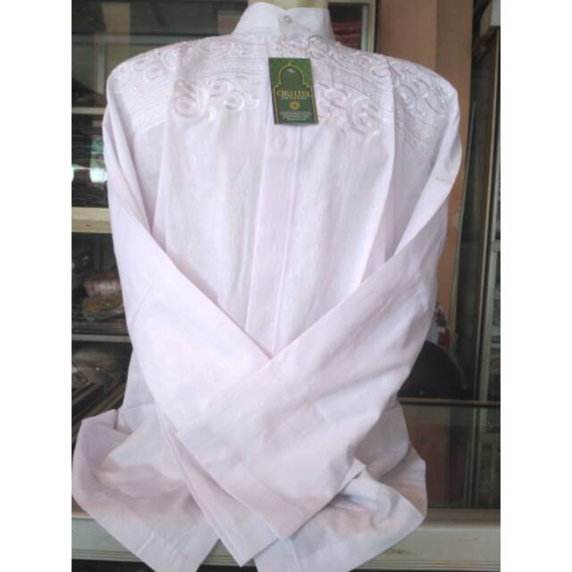Baju koko jumbo/baju taqwa putih/baju koko xxl