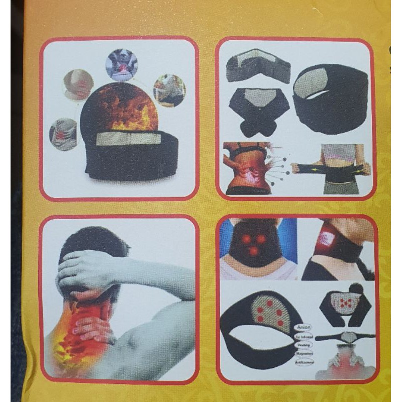Korset terapi sakit pinggang lutut dan leher Bio/Good Belt waist/Deker Lutut