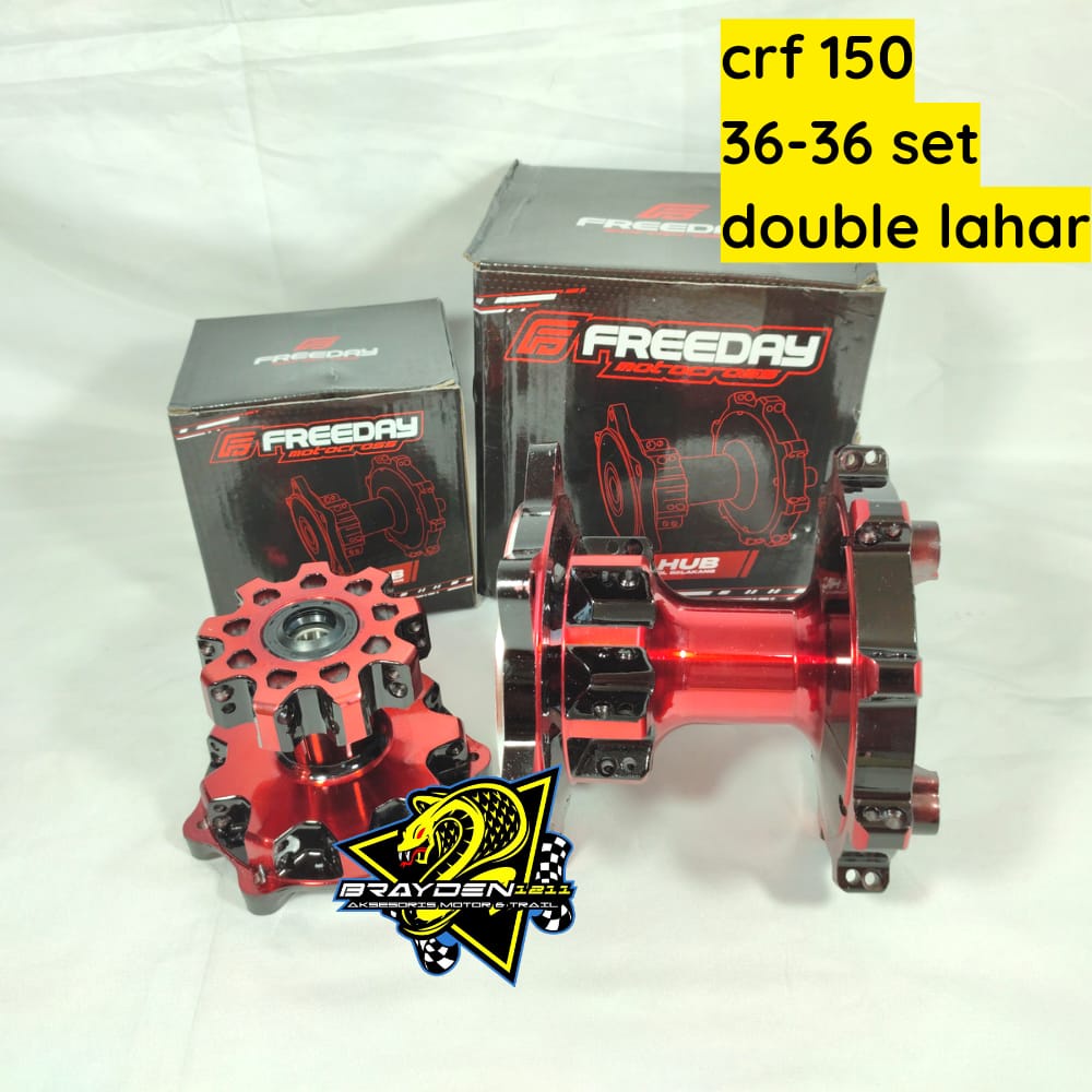 TROMOL SET CRF SUPERMOTO/TROMOL SET CRF 36HL/TROMOLSET CRF FREEDAY/TROMOL SET CRF