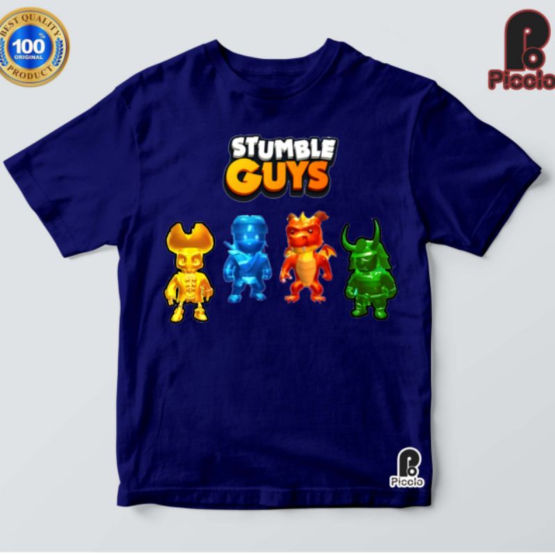 kaos baju anak stumble guys bahan premium