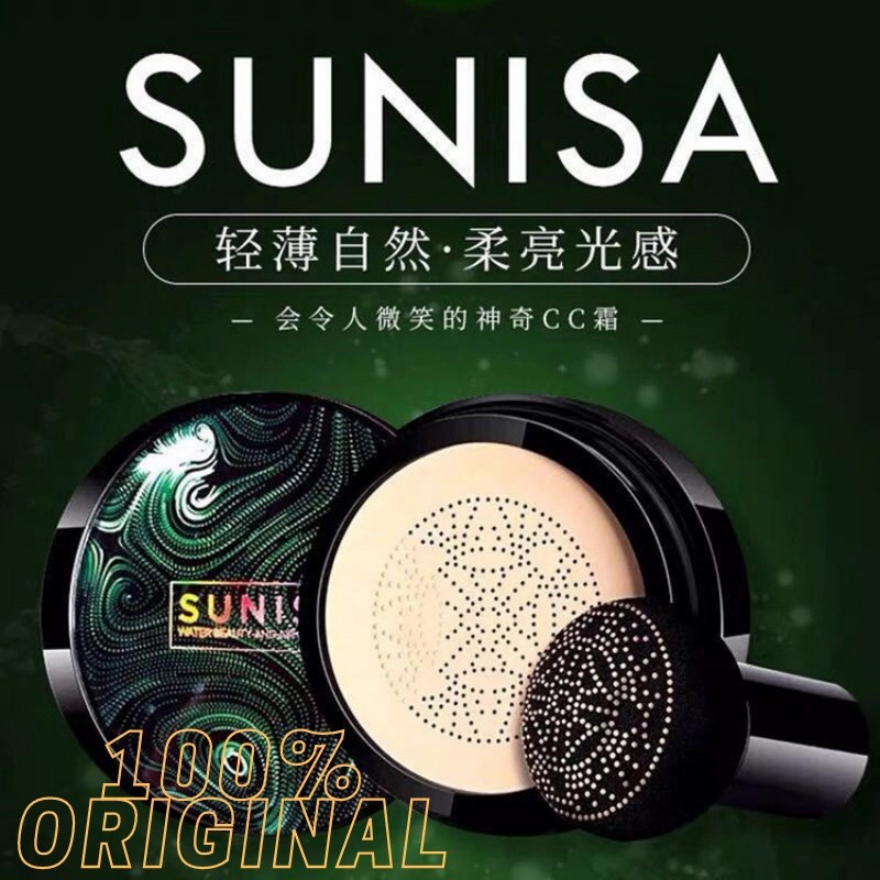 Murah BEDAK SUNISA ORIGINAL. // Sunisa Bedak Cushion Waterproof Original Glowing 100% BPOM Anti Air Limited