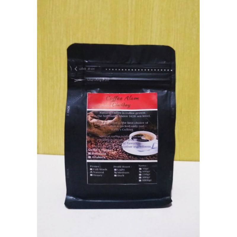 

Kopi Alam Ciwidey (Arabica Natural)