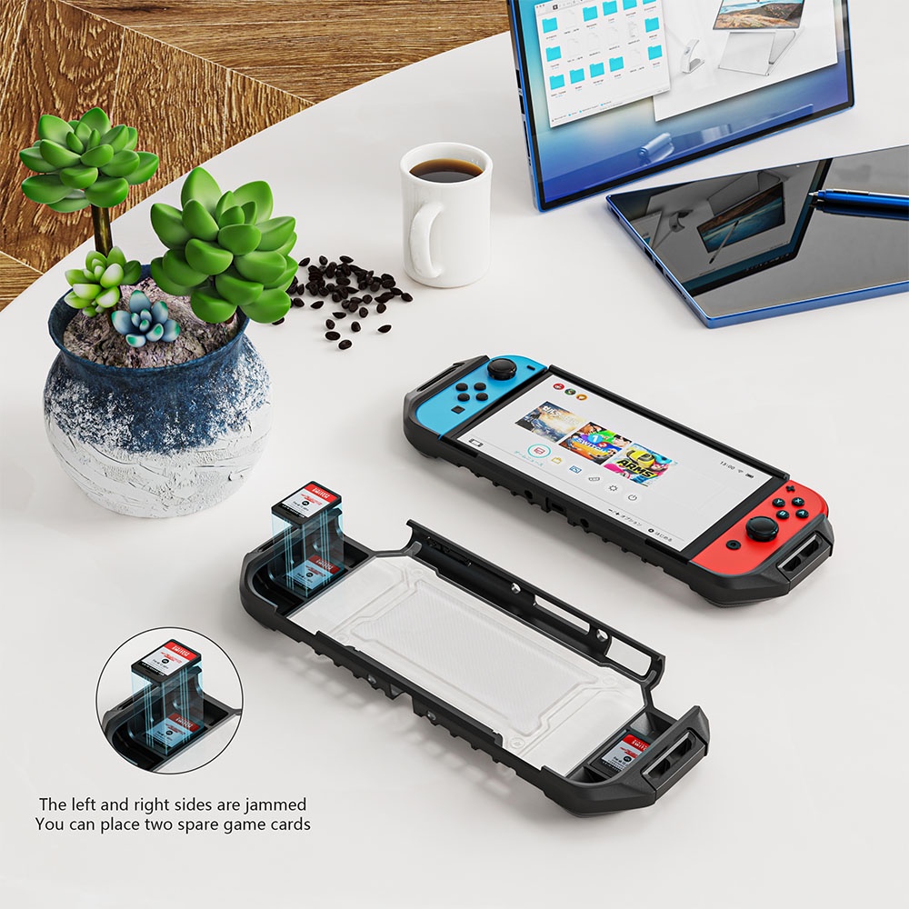 Hard Case Pelindung Konsol Game Nintendo Switch OLED Anti Jatuh