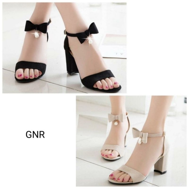HIGH HEELS WANITA KOREAN HEELS REMAJA MODERN TERMURAH