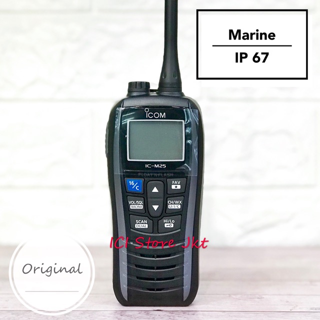 Radio HT Icom Marine M25