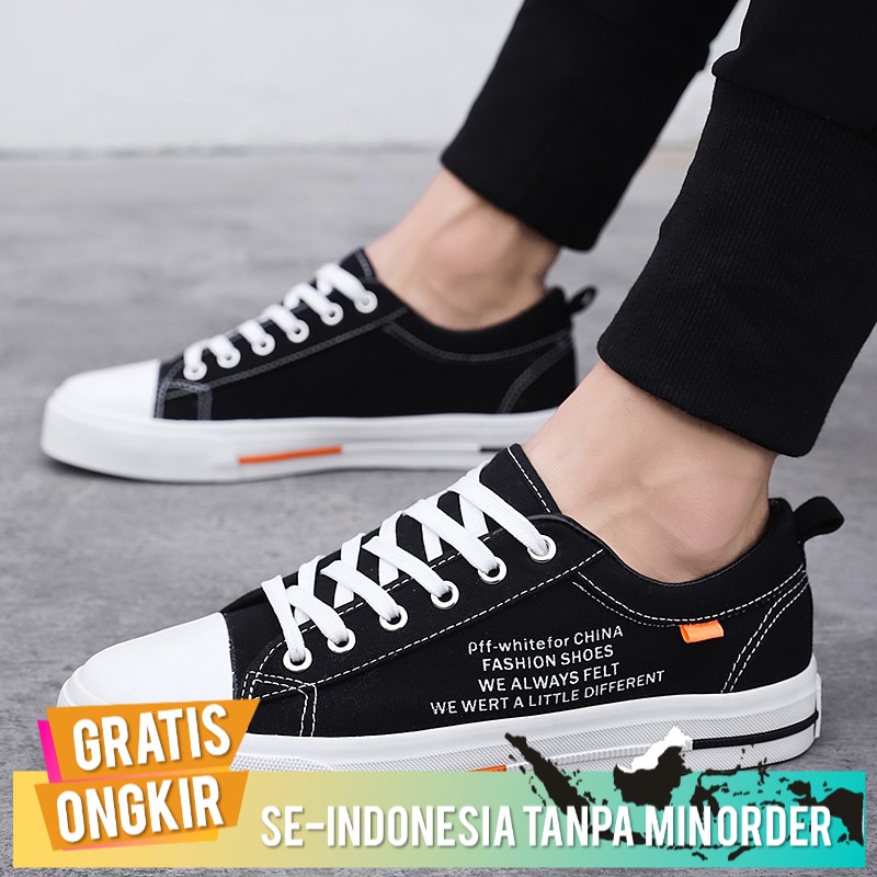 Sepatu Casual Cowok 2020    Pria  Korea  Kanvas  Serbaguna  Pria Fashion   Kain sepatu