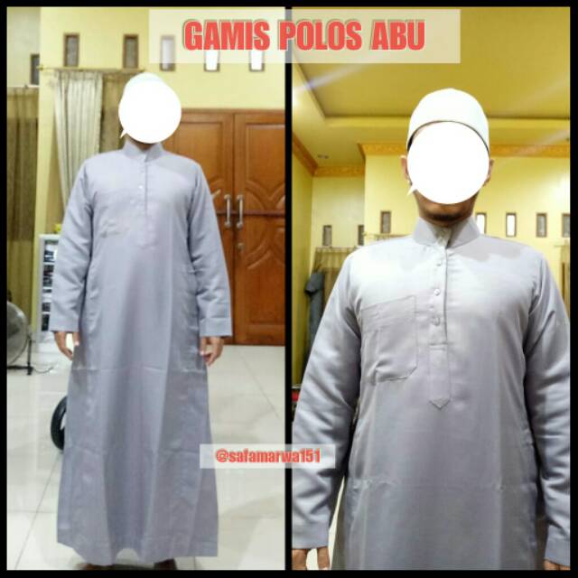 GAMIS POLOS BERKERAH