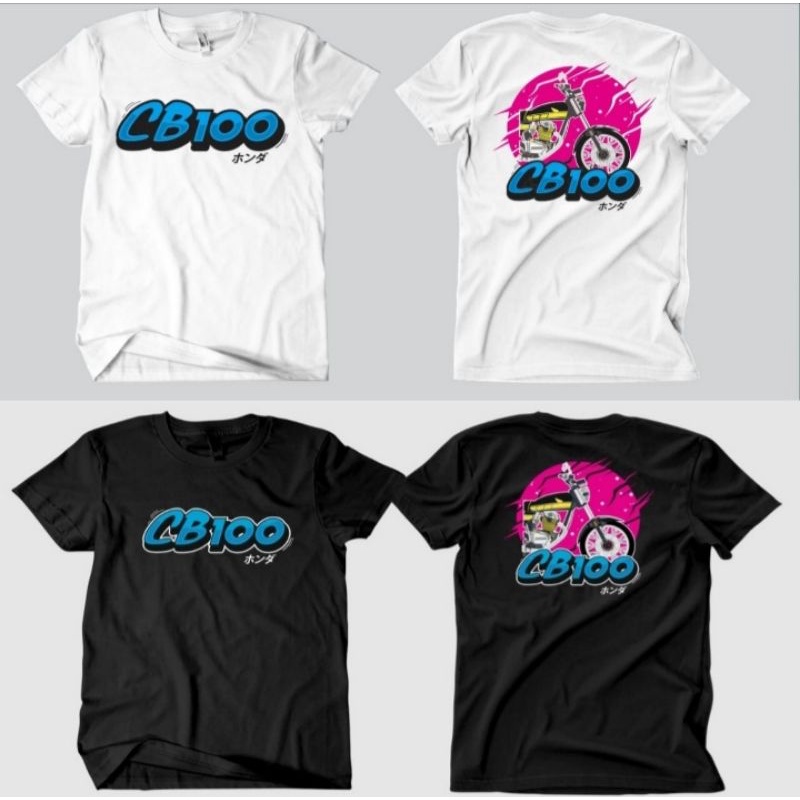 Kaos Honda CB 100 Original (Bonus Stiker)