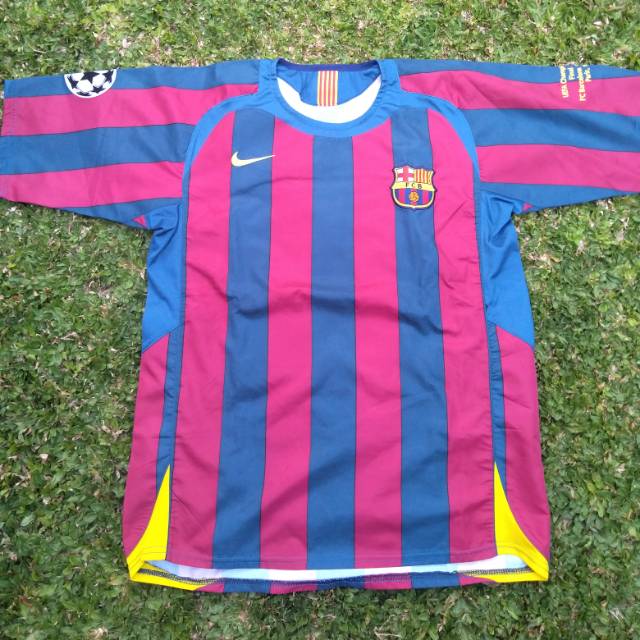 Jersey Barcelona 2006 final paris Ronaldinho