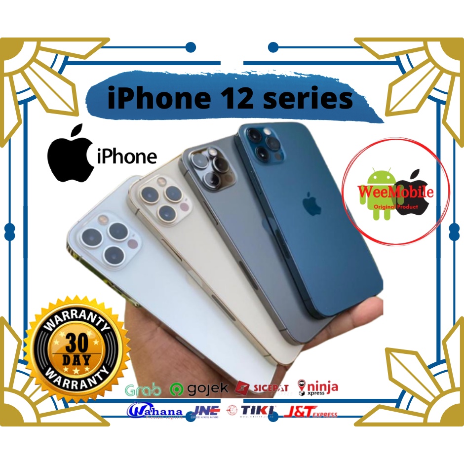 Jual IPHONE 12 Pro Max / 12 mini / 12 Pro 64GB 128GB 256GB 512GB SECOND