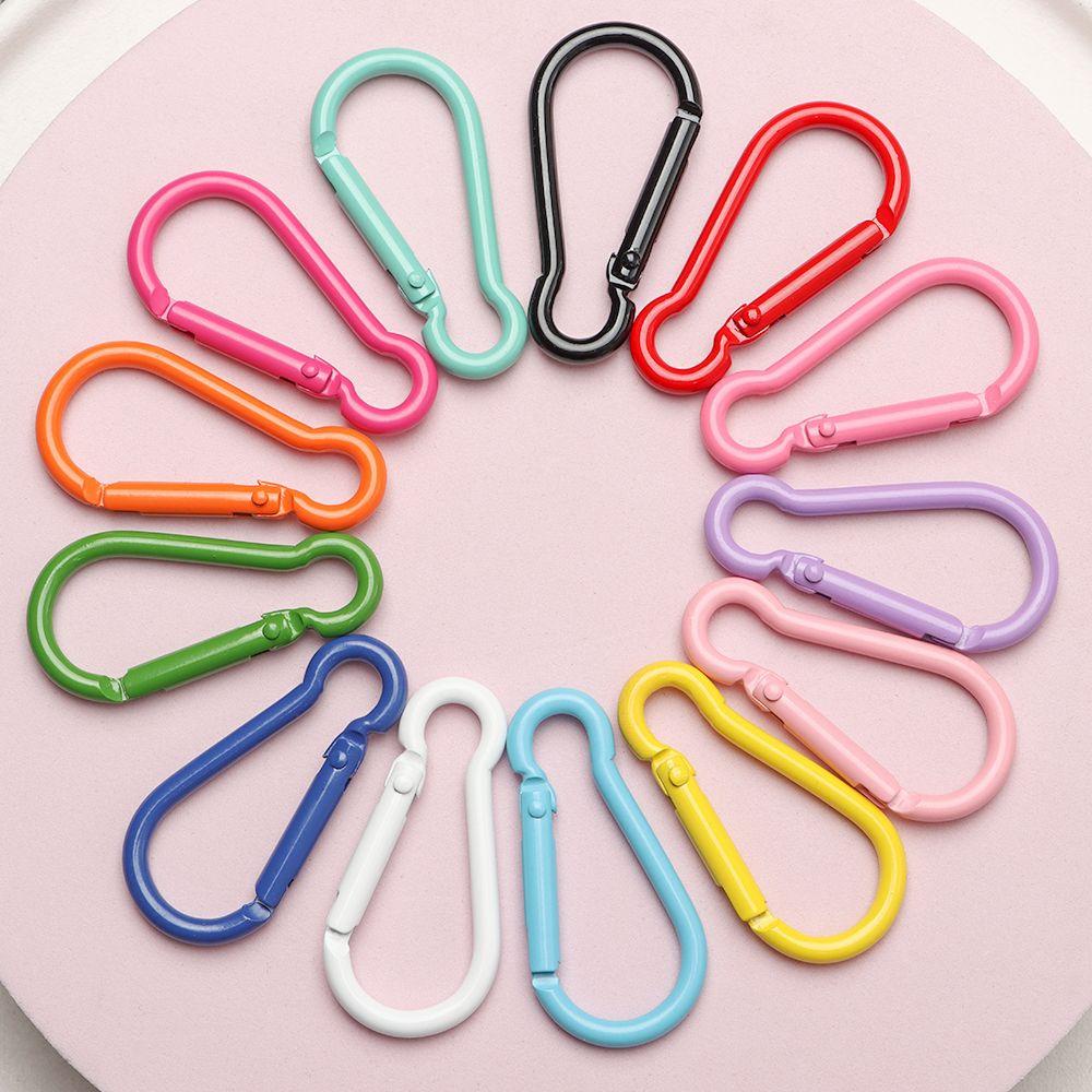 Nanas 5Pcs Tombol Panjat Kualitas Tinggi Peralatan Keselamatan Paduan Carabiner