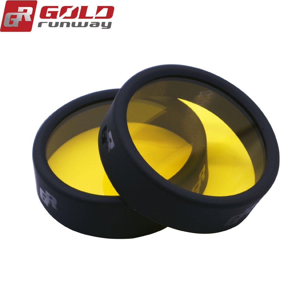 GOLDRUNWAY Yellow CLear Lense cover for GR-70X Original Rubber