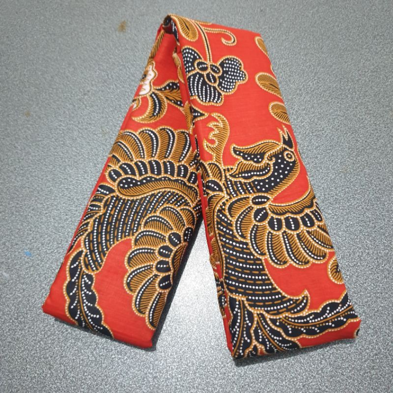 Kain Batik Banyumasan / Kain Bahan Batik Orange Prima Halus Lembut Khas Banyumasan