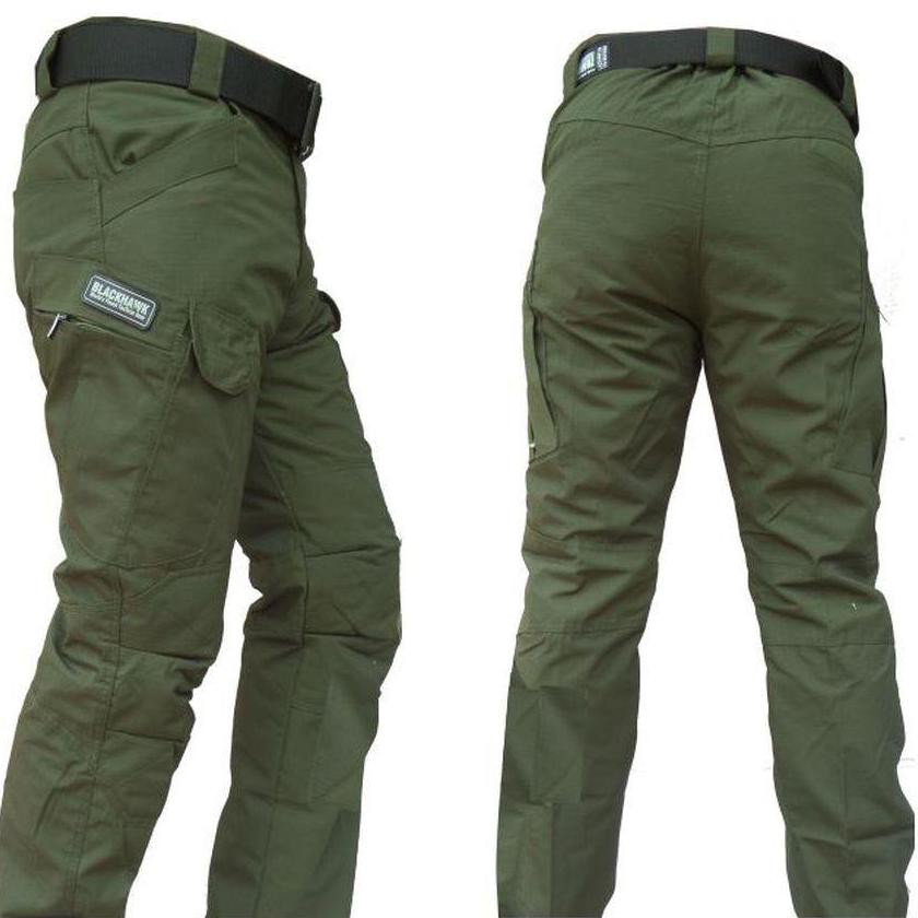 New & Trendy Celana Tactical Polisi Blackhawk Color Army/Warna Hijau Armi/Celana Tactical Hijau