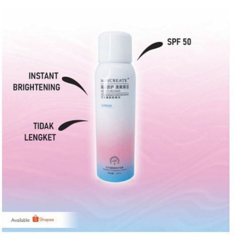 [ bisa COD] ~ PEMUTIH BADAN HANDBODY SPF DENNOS MOISTURIZING SPRAY HANDBODY LOTION SPF