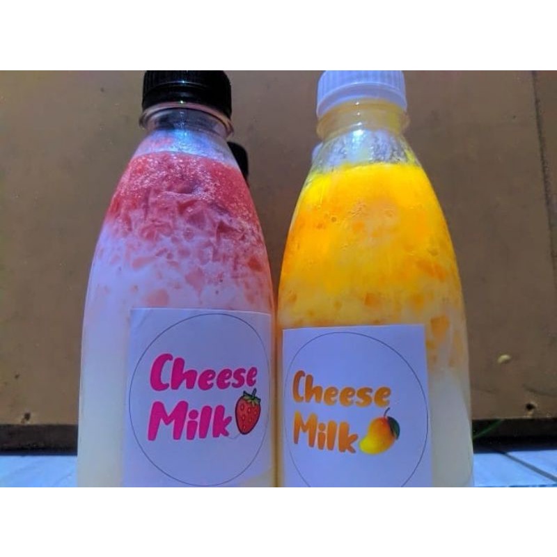 

chesee milk strawberry dan mangga