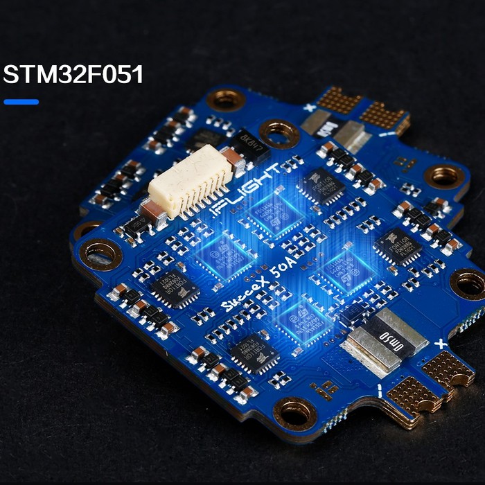 Iflight Succex 50A 2-6S Blheli_32 Dshot1200 4-In-1 Esc Aa22393