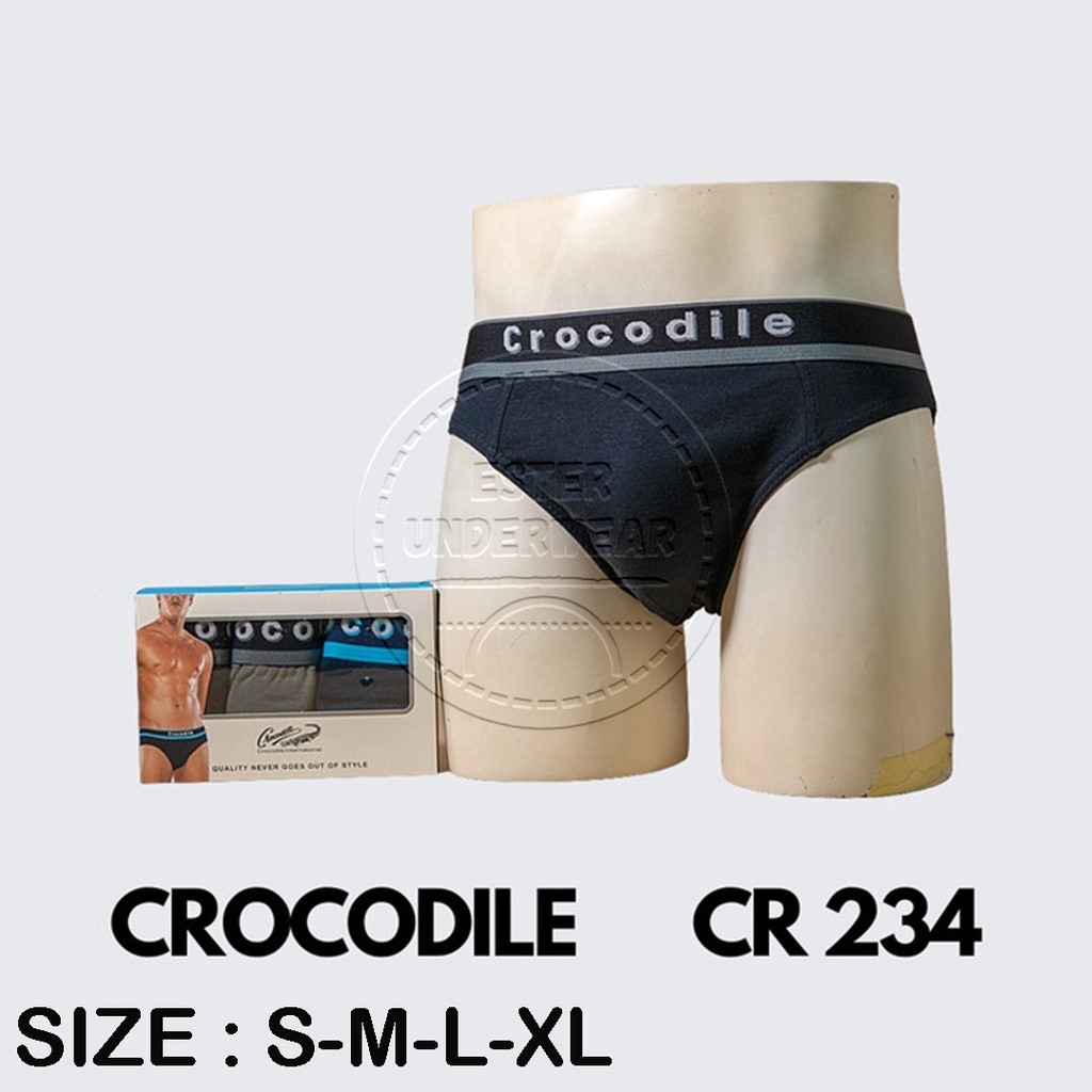 Celana Dalam Pria CROCODILE CR 234 Isi-3 Pcs/Pack