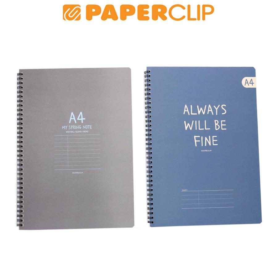 NOTEBOOK A4 SSNCC1-458-02 SPIRAL