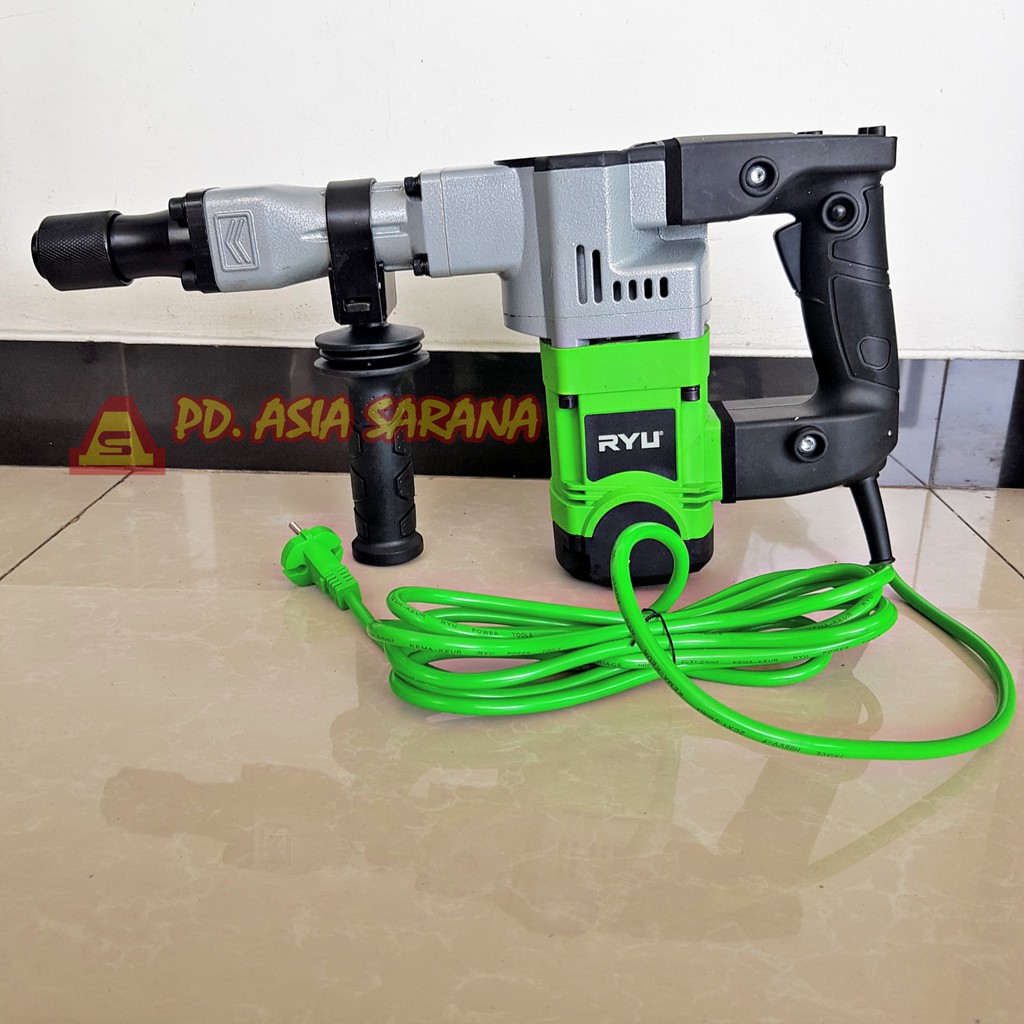 Jual Demolition Hammer RYU RDH 15 / Mesin Bobok Jack Hammer Beton Aspal