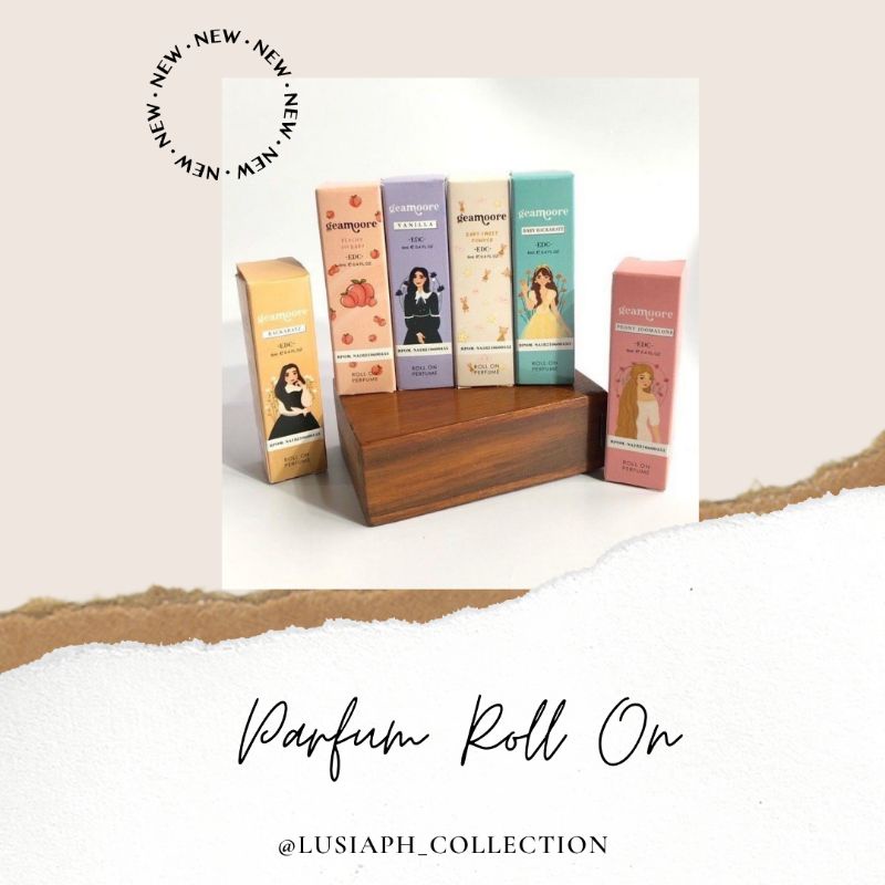 PARFUM GEAMOORE 6ml BPOM, PARFUM BPOM, PARFUM ORI, PARFUM LUCU, PARFUM GEMOY, PARFUM MURAH, SIMPLE